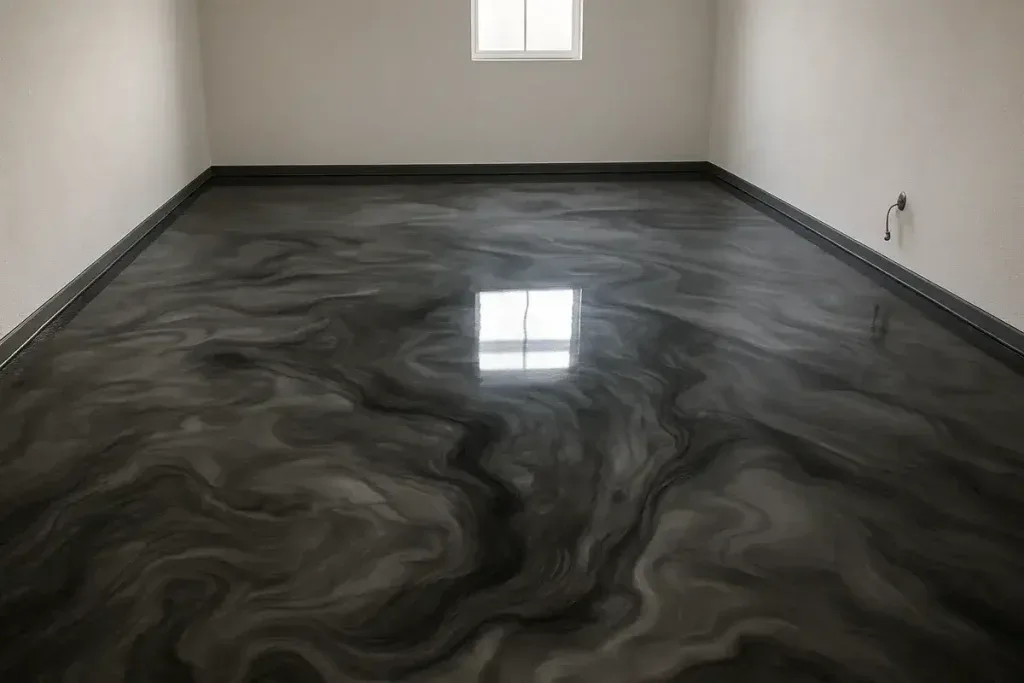 Plancher époxy réalisé par ProSurface KL